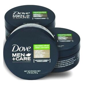 Dove Men+Care Grooming Cream, 3 Pack Hair Styling Cream for Men